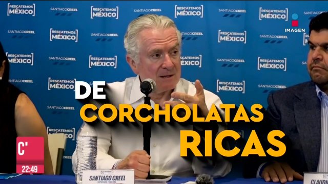 Creel criticó gasto en propaganda de los aspirantes presidenciales de Morena