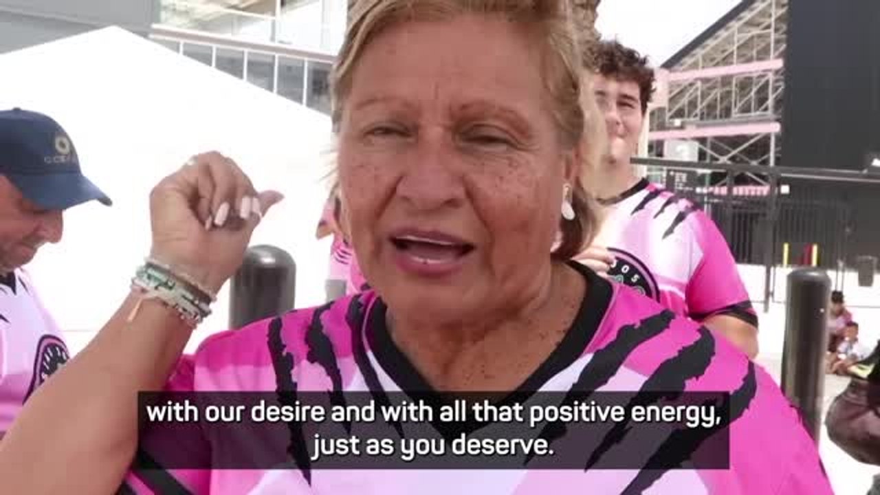 Lionel Messi fans await his Inter Miami arrival