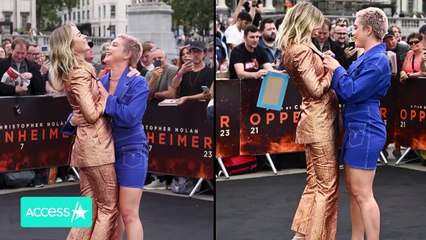 Florence Pugh Helps Emily Blunt Avoid WARDROBE MALFUNCTION