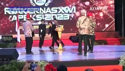 Kala Ganjar Ditanya Satu Kata untuk Anies Baswedan di Acara APEKSI, Ini Jawabannya