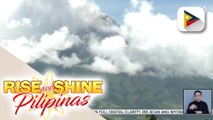 Phivolcs, nakapagtala ng 1,128 tons ng sulfur dioxide na ibinuga ng Bulkang Mayon nitong Miyerkoles