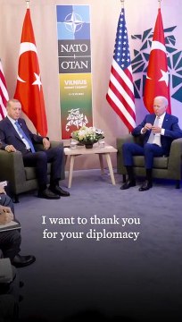 Cumhurbaşkanı Erdoğan, Biden'ın övgüsüne kayıtsız kalamadı