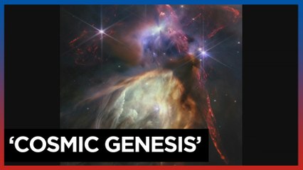 NASA celebrates Webb telescope anniversary with close-up of stellar birth