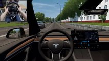 City Car Driving - Tesla Model