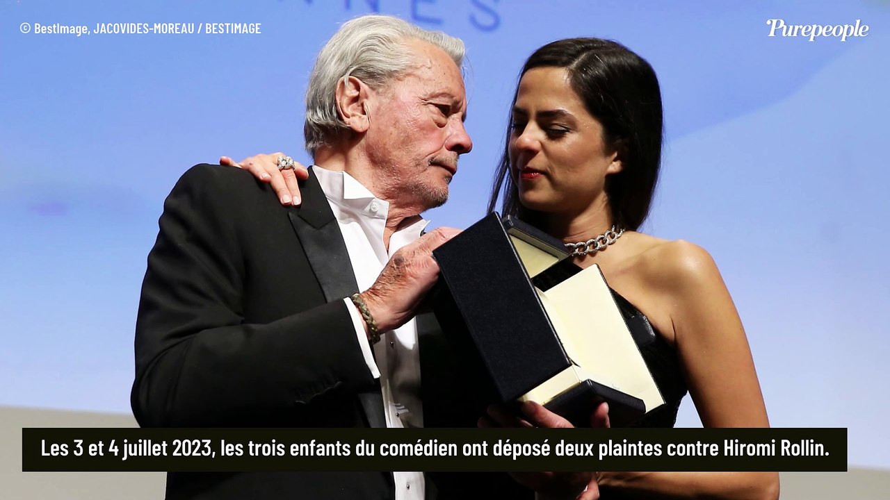 Alain Delon "harcelé" par Hiromi Rollin pour qu'il l'épouse : hurlements, insultes... Anouchka témoin d'une terrible dispute