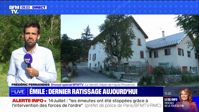 Disparition d'Émile: une dernière parcelle sera ratissée ce jeudi par 52 gendarmes