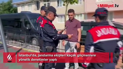Jandarma'dan kaçak göçmenlere denetim