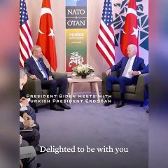 Joe Biden'dan Cumhurbaşkanı Erdoğan'a videolu teşekkür mesajı