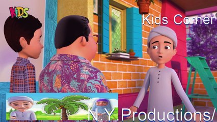 Faizan Aur Bablo Ki Car Racing - Ghulam Rasool New Cartoon - 3D Animation - Urdu Cartoon Series