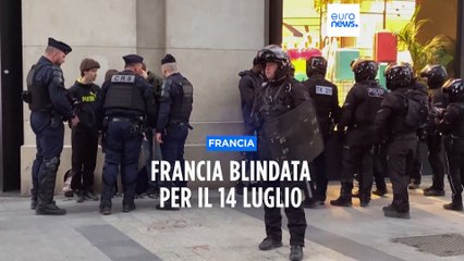 Francia, schierati 130mila agenti per la festa nazionale