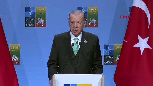 Erdoğan: Müttefiklerden teröre karşı net bir tavır bekliyoruz