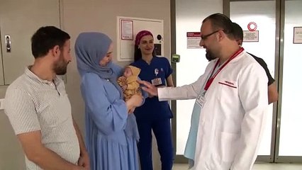750 gram doğan Ali bebek 3 ay içerisinde üç ameliyat geçirdi