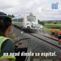 1 patay, 2 sugatan matapos banggain ng tren ang isang kotse sa Spain | GMA News Feed