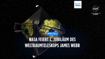 Jubiläum von Teleskop Webb: NASA veröffentlicht spektakuläre Aufnahmen entstehender Sterne