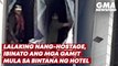 Lalaking nang-hostage, ibinato ang mga gamit mula sa bintana ng hotel | GMA News Feed