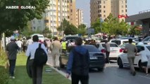Menzil cemaati lideri Abdülbaki El Hüseyni'nin cenaze töreninde 20 kilometrelik araç kuyruğu
