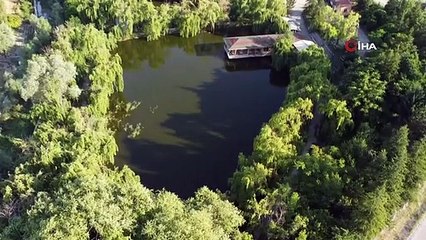 Bozkırın ortasındaki vaha: 'Çay İnli Balıklı Gölü'