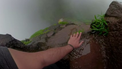 Hiker Climbs DEADLY Mountain Staircase!