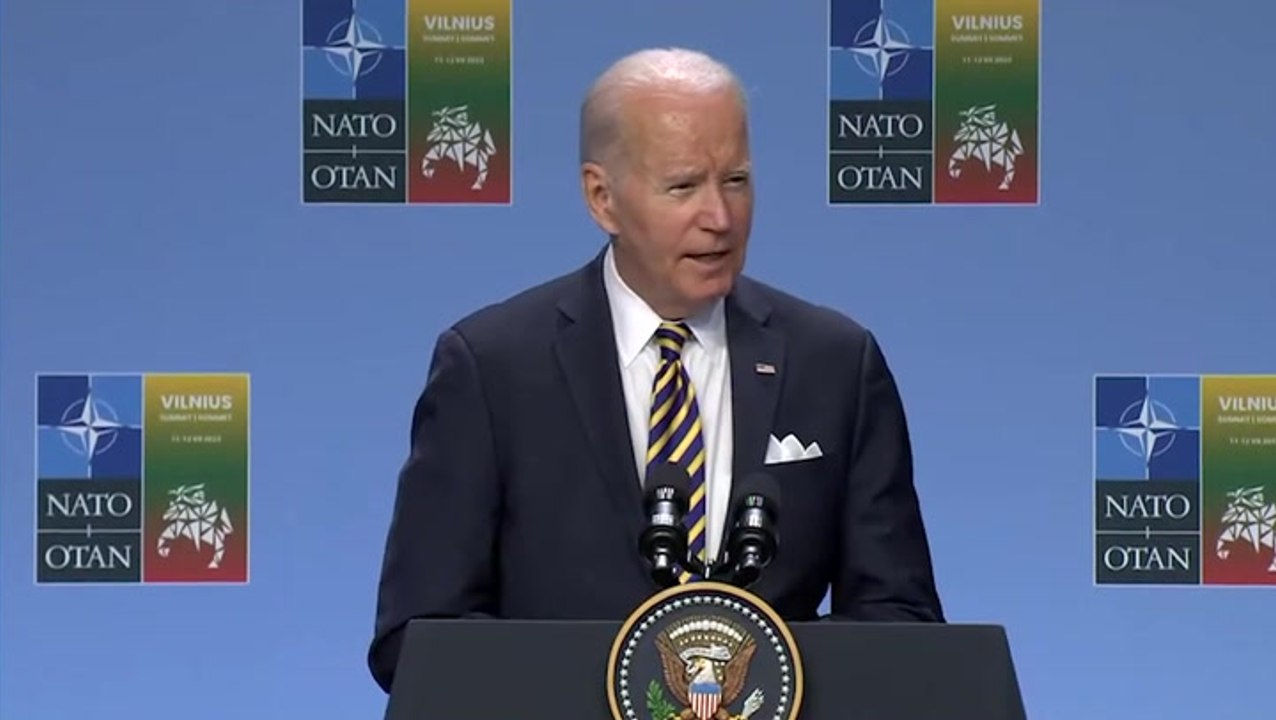 Biden slips-up and calls Zelensky ‘Vladimir’ in Nato summit gaffe