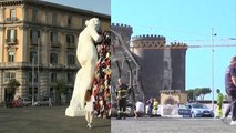 Vandals set fire to 90-year-old Italian artist Michelangelo Pistoletto’s Naples installation