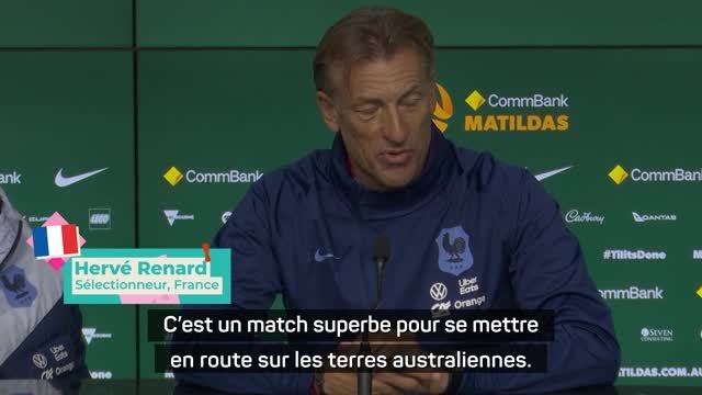 France - Renard : Un match superbe pour se mettre en route sur les terres australiennes