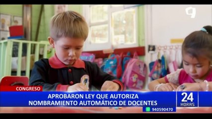 Ministerio de Educación despedirá a 11 mil maestros con “títulos bambas”