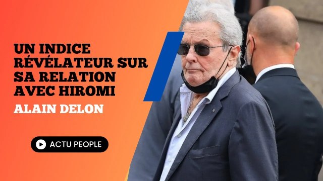 Alain Delon : La phrase énigmatique de l'acteur révèle l'intensité de sa relation avec Hiromi
