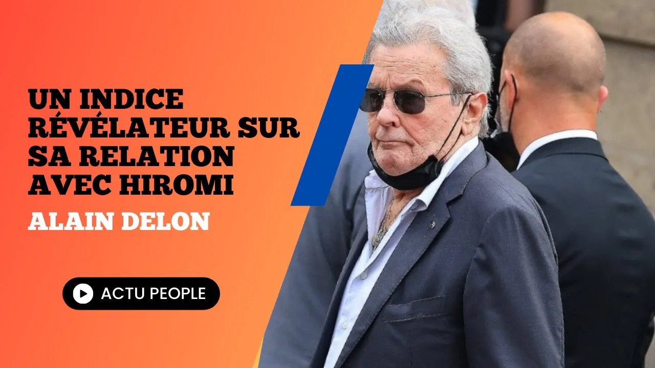 Alain Delon : La phrase énigmatique de l'acteur révèle l'intensité de sa relation avec Hiromi