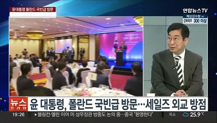 [뉴스프라임] 한국 대통령 14년만에 폴란드로…"국빈급 공식 방문"