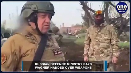 Russia says Wagner mercenaries surrendered tanks and other weapons after mutiny _ Oneindia News