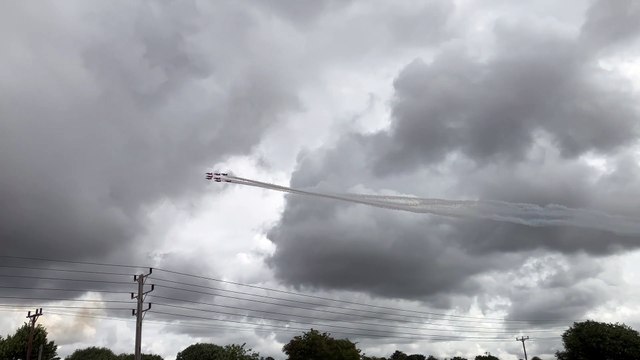 Red Arrows set to appear in Sussex skies today and tomorrow