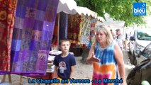 Le marché de La Chapelle en Vercors pour les 40 ans de France Bleu Drôme Ardèche