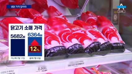 날개 달린 삼계탕…정부, 생닭 가격 누르기