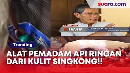 Alat Pemadam Api Ringan (APAR) Karya Baru Aryanto Misel: Inovasi Semakin Melejit Tapi Kurang Apresiasi