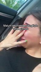 Sevgilisiyle tatile gidemeyen genç kız böyle ağladı: Cluba gidelim diyorum 'salam ekmek' diyorsun