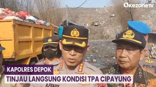Sempat Viral, Kapolres Depok Tinjau Langsung Kondisi TPA Cipayung