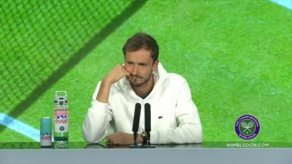 Wimbledon 2023 - Daniil Medvedev : "Carlos Alcaraz is incredible, he never stops..."