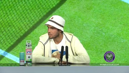 Wimbledon 2023 - Carlos Alcaraz : "I always dreamed of playing a semi-final here"