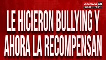 Sufrió bullying y será recompensada con más de 6 millones de pesos