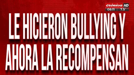 Sufrió bullying y será recompensada con más de 6 millones de pesos