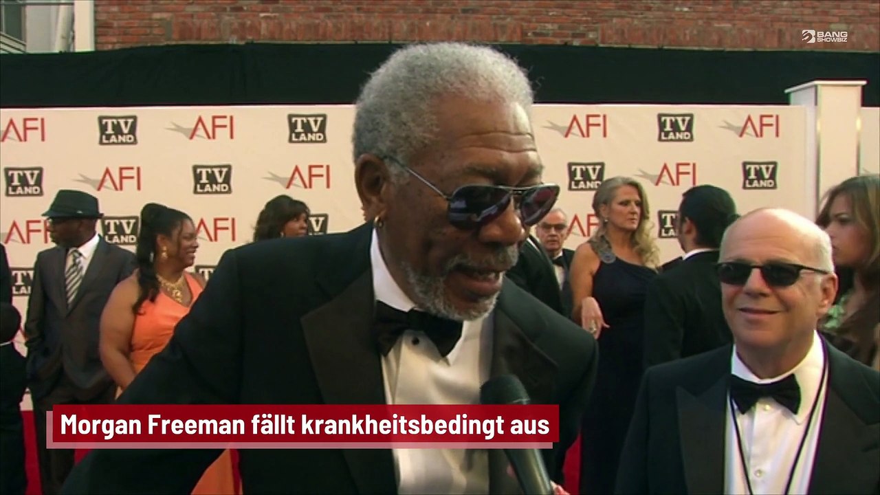 Morgan Freeman fällt krankheitsbedingt aus