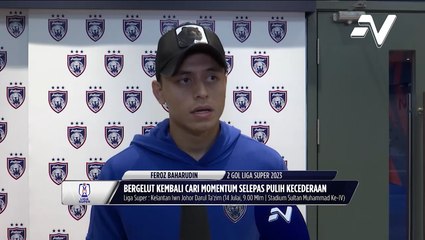 Download Video: Feroz Baharudin fokus baiki prestasi, ketepi cabaran saingan rakan sepasukan