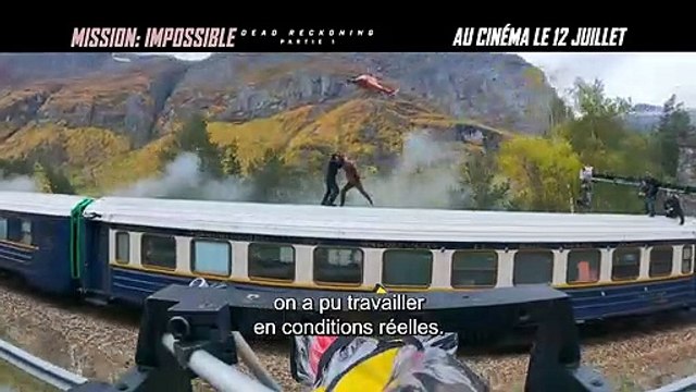 Mission: Impossible – Dead Reckoning Partie 1 BONUS VO Les coulisses de la scène du train