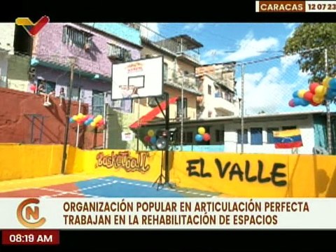 Rehabilitan los espacios deportivos en Caracas para el disfrute vacacional dando respuesta a la VenApp
