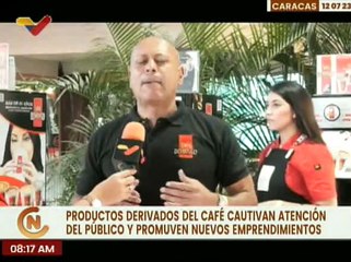 Gran exposición de café de talla internacional con productos que cautivan la atención del público