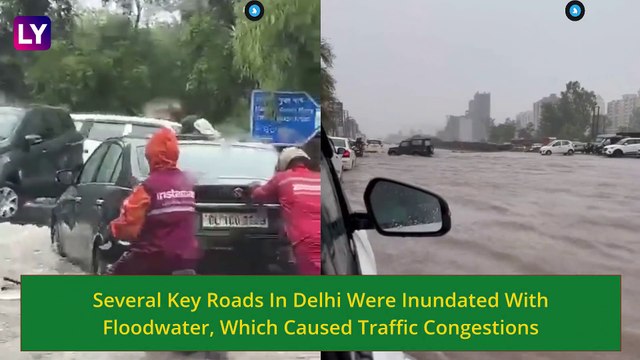 Delhi Flood: Overflowing River Yamuna Causes Traffic Snarls, School Closure and Disrupts Water Supply