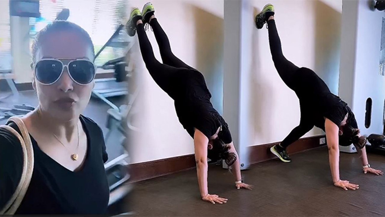 Bipasha Basu Upside Down Workout Video Viral, Belly Fat Reduce करने के लिए जरूर करें Exercise