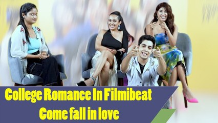 College Romance Cast Exclusive Interview | Apoorva Arora, Gagan Arora, Shreya Mehta | FilmiBeat