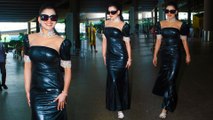 Urvashi Rautela Makes Heads Turn In Regal Black Dress