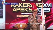 Saat Anies Baswedan Singgung Rumput JIS Kala Sampaikan Gagasan di Rakernas Apeksi